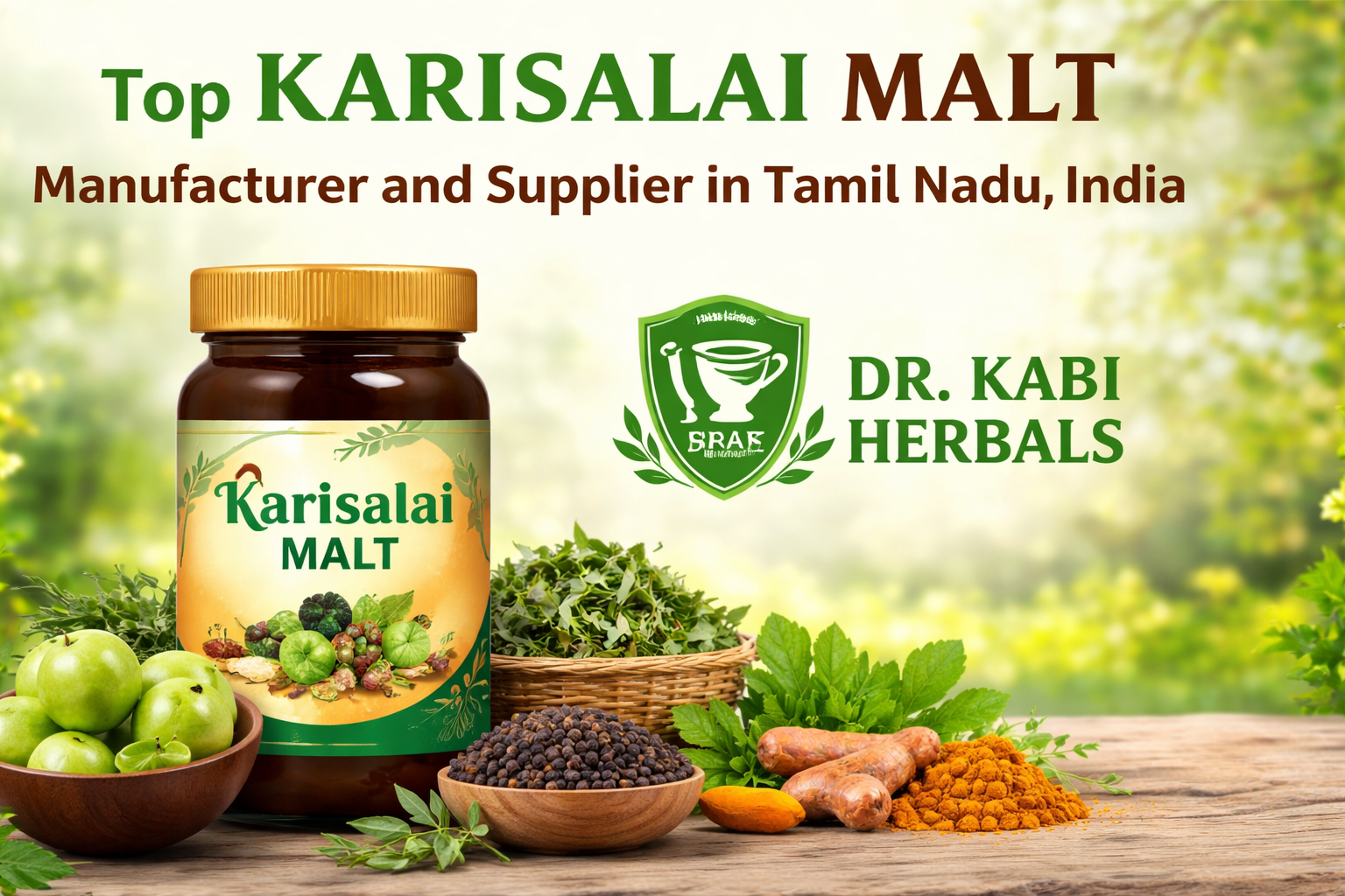 Top KARISALAI MALT Manufacturer and Supplier in Tamil Nadu, India - DR. KABI HERBALS