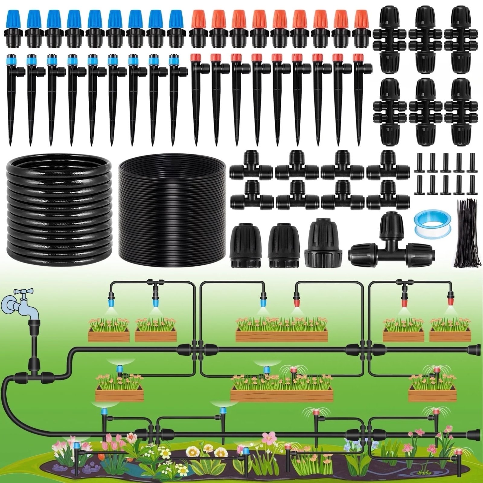 Drip Irrigation Kit for Garden