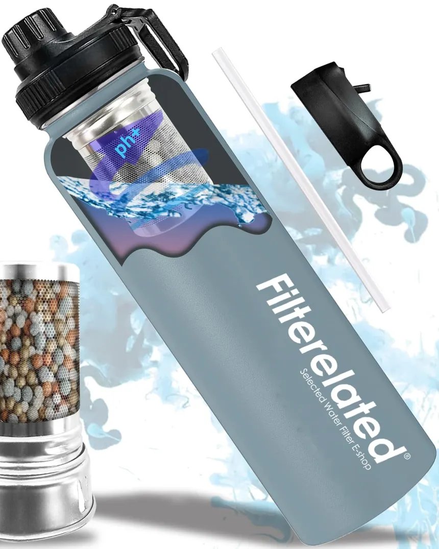 Portable Water Purifier Bottle