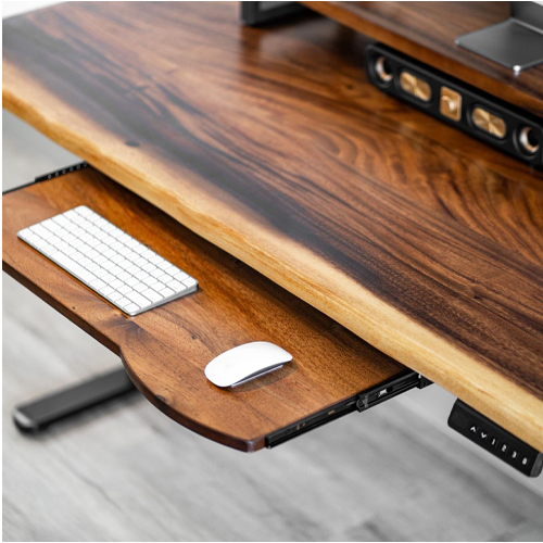 Computer Desk with Keyboard Tray