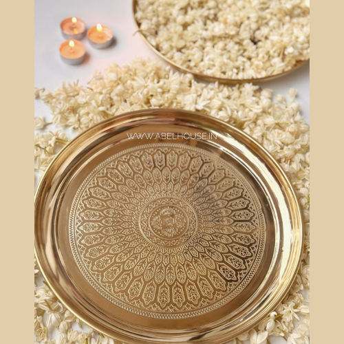 Brass Pooja Thali