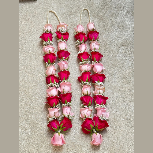 Pooja Mala (Rudraksha, Tulsi, Artificial Flowers)