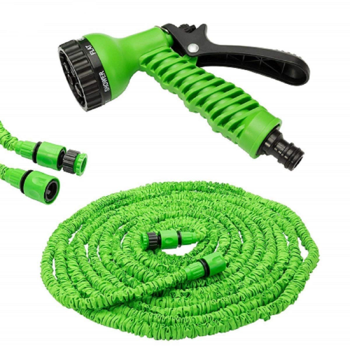 Garden Hose Pipe with Spray Nozzle
