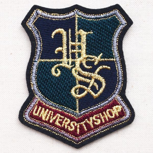 School Uniform Embroidered Badge