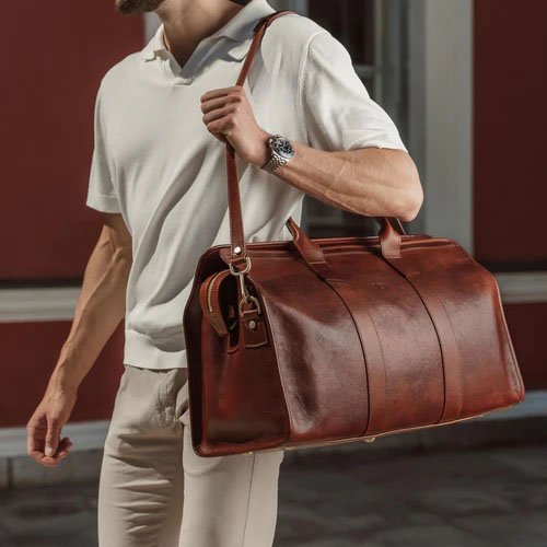 Leather Weekend Bags