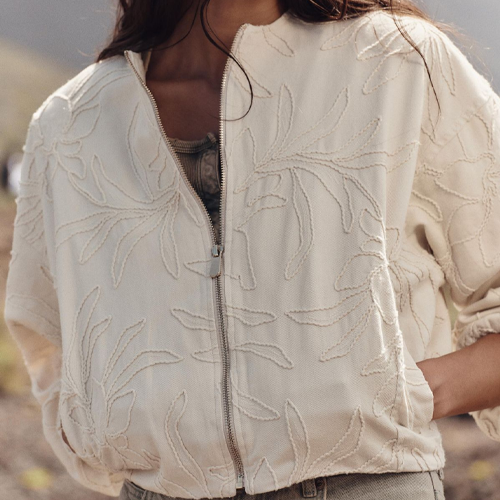 Embroidered Bomber Jackets