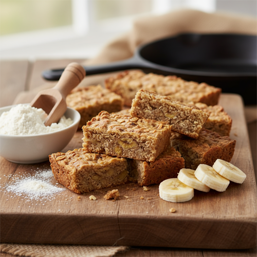 Banana Protein Bars