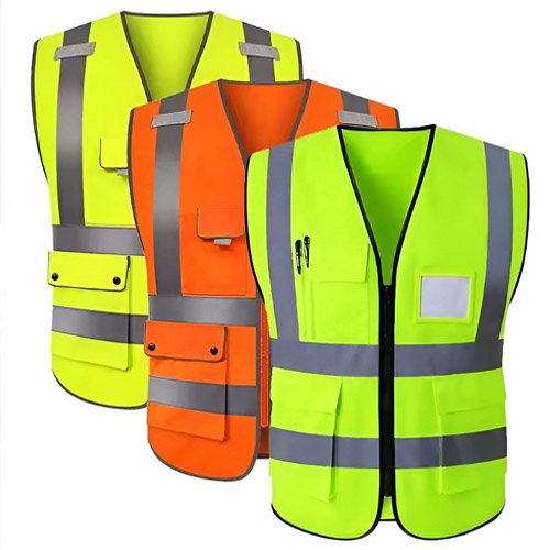 High-visibility vests